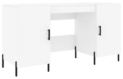 Produktbild von vidaXL Schreibtisch Weiß 140x50x75 cm Holzwerkstoff