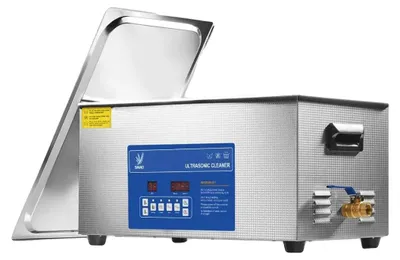 Immagine prodotto di Pulitore a ultrasuoni, temperatura regolabile, design portatile, 22 L blu