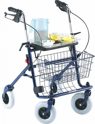 Produktbild von Thuasne Quatro Rollator - Blau