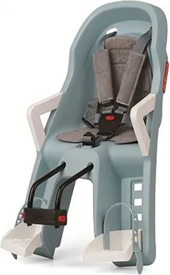 Produktbild von Polisport Move Guppy Mini Vorderer Kindersitz Für Fahrräder Grau Max 15 kg Junge Grau Max 15 kg