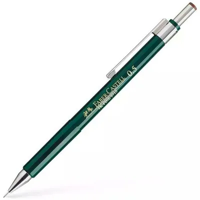 Produktbild von Druckbleistift Faber-Castell TK-FINE 9715 grün 0,5 mm 10 Stück