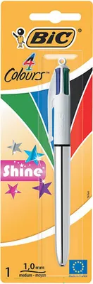 Immagine prodotto di pENNA A SFERA BIC SHINE A 4 COLORI X1