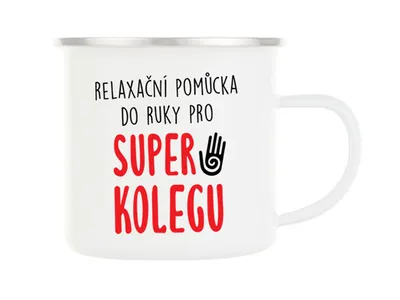 Obrázok produktu pre Plechový hrnček pre super kolegu