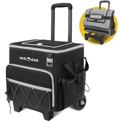 Image de Sac isotherme souple, 40 litres, pliable, étanche, idéal pour la plage et le camping