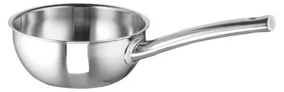 Produktbild von 18 cm Pfanne aus Edelstahl mit Induktionsboden