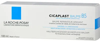 Produktbild von La Roche-Posay BAUME B5 100 ml, 100 ml, trockene Haut, Anti-Reizung, Nährend, Beruhigend, Unisex, Röhre, AQUA - HYDROGENATED POLYISOBUTENE - DIMETHICONE - GLYCERIN - BUTYROSPERMUM PARKII BUTTER /...