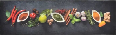 Immagine prodotto di vidaXL Tappeto da cucina lavabile per spezie 45x150 cm velluto