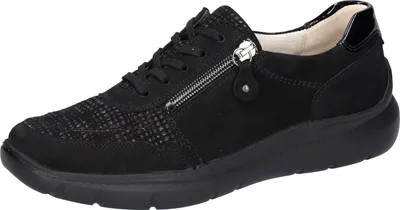 Produktbild von Waldläufer 796002 316 001 Damen Sneaker Leonie Schwarz, Schwarz, Gr. 41/2