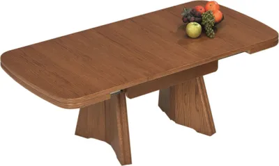 Produktbild von Funktionstisch Callida höhenverstellbar und ausziehbar 90(130,5) x 65 x 54-73 Couchtisch massiv Eiche P43 16022