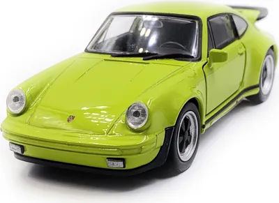 Produktbild von Onwomania Porsche 911 Turbo 930 Sportwagen Modellauto Auto Grün Mst. 1:34
