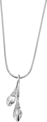 Produktbild von Goldmaid Anhänger mit Kette 925/- Sterling Silber 45cm weiß Zirkonia weiß 149250010