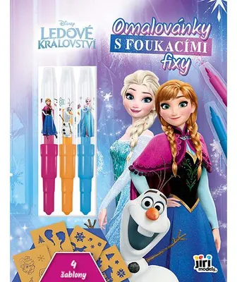 Obrázok produktu pre Omaľovánka s fixkami Frozen