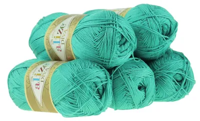 5 x 100g Strickgarn ALIZE DIVA - Häkelgarn Wolle Sommer Stricken Häkeln