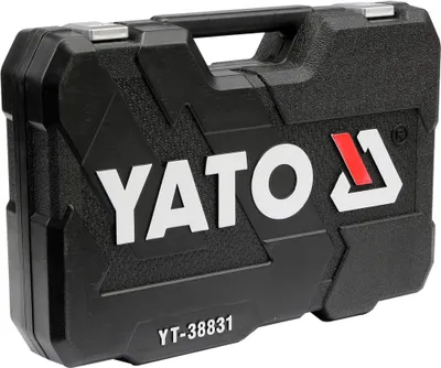 Immagine prodotto di Set YATO Gola 1/2", 3/8", 1/4" + accessori 111 pezzi YT-38831