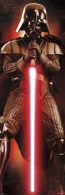 Produktbild von Star Wars The Last Jedi - Darth Vader Sword Türposter (53 x158)