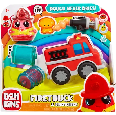 Image de MGA 123064 DohKins Firetruck & Firefighter