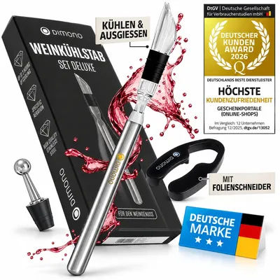 Zdjęcie produktu dla Zestaw chłodzący do wina 3 w 1