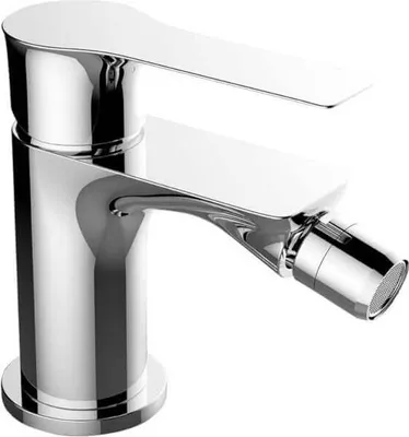 Produktbild von Design Bidetarmatur stehend mit Stöpsel Chrom