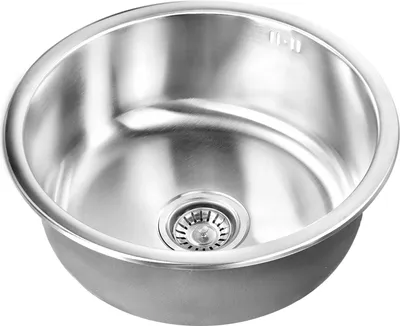 Produktbild von MIDORI® Edelstahl Aufsatzspüle Spüle Küchenspüle Einbauspüle Spülbecken Durchmesser 45cm Ø45cm