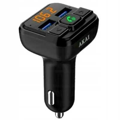 Zdjęcie produktu dla Transmiter Fm Bluetooth Akai Fmt-20Bt