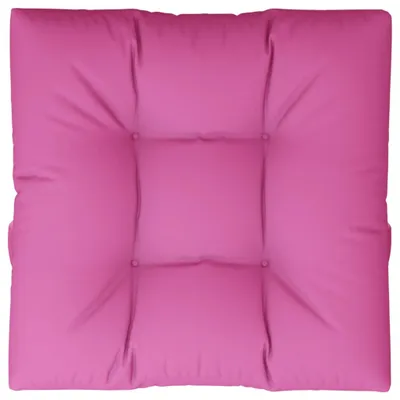 Obrázek produktu pro vidaXL Paletový polštář Pink 80x80x12 cm Látka