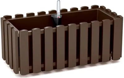 Produktbild von Prosperplast Balkonpflanzenhalter BOARDEE FENCE Braun 58 cm