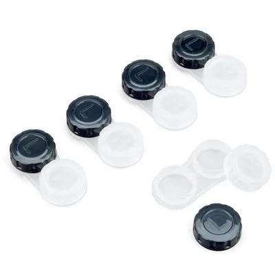 Produktbild von Linsenset mit 5 Linsenbehältern - schwarz/weiß