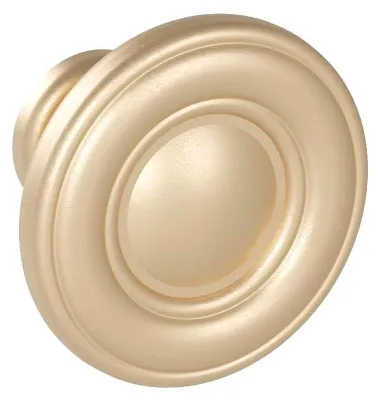 Productafbeelding van Knop voor meubel, gemaakt van zamac. Diameter: 35 mm. Afwerking: gegalvaniseerd
