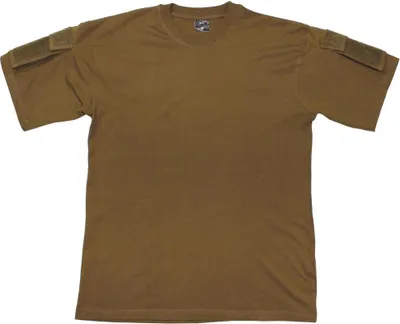 Produktbild von MFH US T-Shirt, halbarm, mit Ärmeltaschen, coyote tan