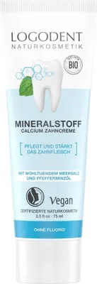 Produktbild von LOGONA Mineral-Zahncreme mit Calcium und Meersalz