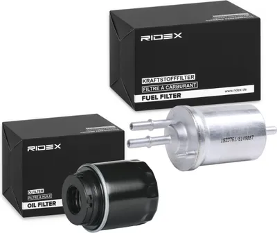 Produktbild von RIDEX Filterset Inspektionspaket Filtersatz für VW Golf VII Schrägheck (5G1, BQ1, BE1, BE2) GOLF VI (5K1) Polo Schrägheck (6R1, 6C1) TOURAN (1T1, 1T2)