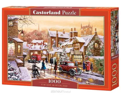 Produktbild von CASTORLAND puzzle 1000 dielikov - Zimné mesto