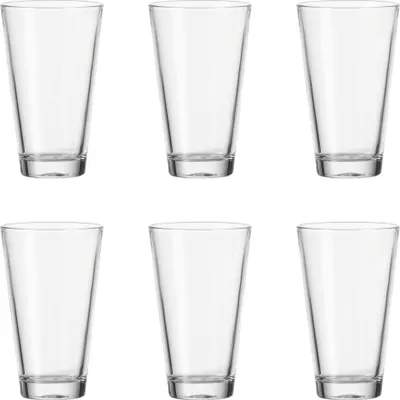 Produktbild von LEONARDO 061704 Ciao Longdrinkbecher, Glas, 300 ml, H 13,2 cm, klar (6 Stück)