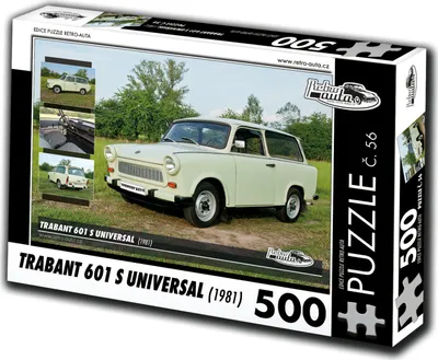 Image de Puzzle n° 56 - TRABANT 601 S UNIVERSAL (1981) 500 pièces
