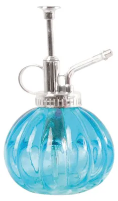 Produktbild von Esschert Pflanzenspruhflasche - Glas - turkis/silber - 15,5 cm
