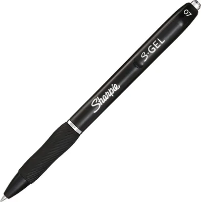 Zdjęcie produktu dla Długopis żelowy Sharpie S-Gel 0.7mm czarny 12 sztuk w pudełku składanym