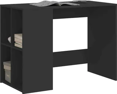 Obrázok produktu pre vidaXL Stôl čierny 102x50x75 cm materiál na báze dreva