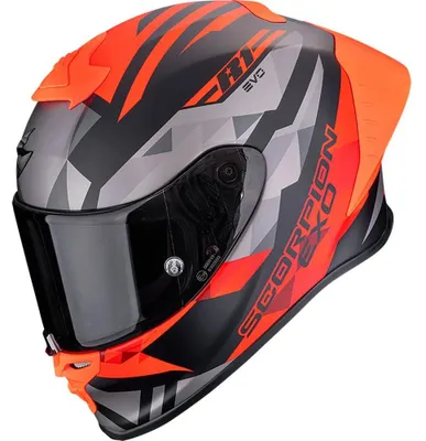 Obrázok produktu pre Prilba Scorpion EXO-R1 Evo II Air Valere, čierna/sivá/červená, M (57/58)