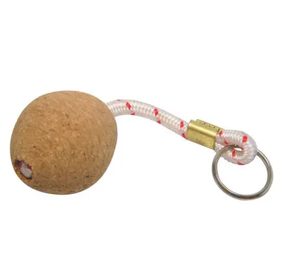 Produktbild von Schlüsselanhänger mit Kork-Kugel, schwimmfähig