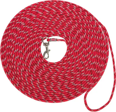 Produktbild von TRIXIE Junior Welpen-Schleppleine, rund - rot - 8 m/ø 4 mm