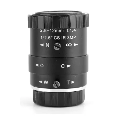Obrázek produktu pro Objektiv kamery, objektiv kamery 1080P, objektiv s ruční clonou, objektiv CCTV, objektiv bezpečnostní kamery