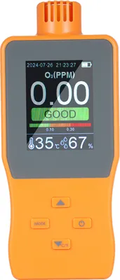 Zdjęcie produktu dla O3 Analizator detektora ozonu Przenośny zewnętrzny miernik jakości powietrza w pomieszczeniach Wielofunkcyjny miernik jakości powietrza Miernik temperatury wilgotności z pełnokolorowym ekranem LCD Regulowany próg alarmu