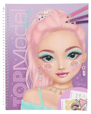 Immagine prodotto di Depesche Vertrieb GmbH & Co. K Crea il tuo libro da colorare TOPModel Make Up Altro