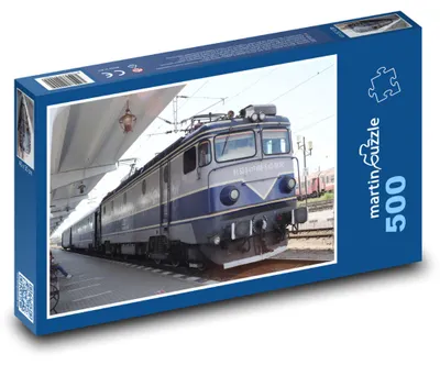 Obrázek produktu pro martinpuzzle - Puzzle 500 - Lokomotiva - vlak, nádraží