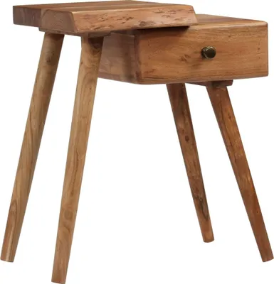 Produktbild von Nachttisch Massivholz Akazie 45x32x55 cm