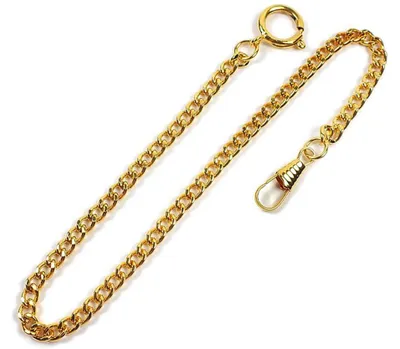 Produktbild von Minott Taschenuhrkette Gliederkette Metall vergoldet RE-22032