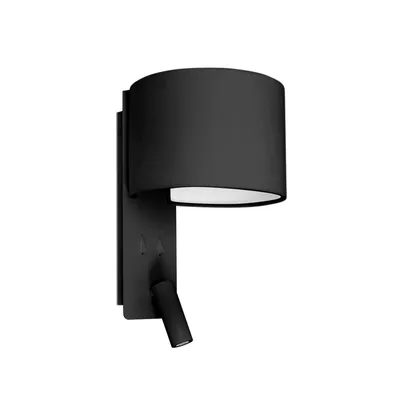 Produktbild von Faro 64305, Oberfläche, 1 Glühbirne(n), E27, IP20, Schwarz