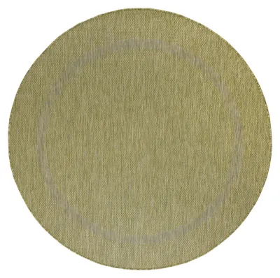 Image de Relax Tranqua tapis extérieur/intérieur rond Ø 160cm vert
