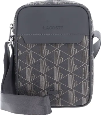 Produktbild von LACOSTE Umhängetasche The Blend vertical Camera Bag Mono Castlerock String grau