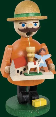 Produktbild von Räucherfigur Spielwarenhändler Höhe= 11cm NEU